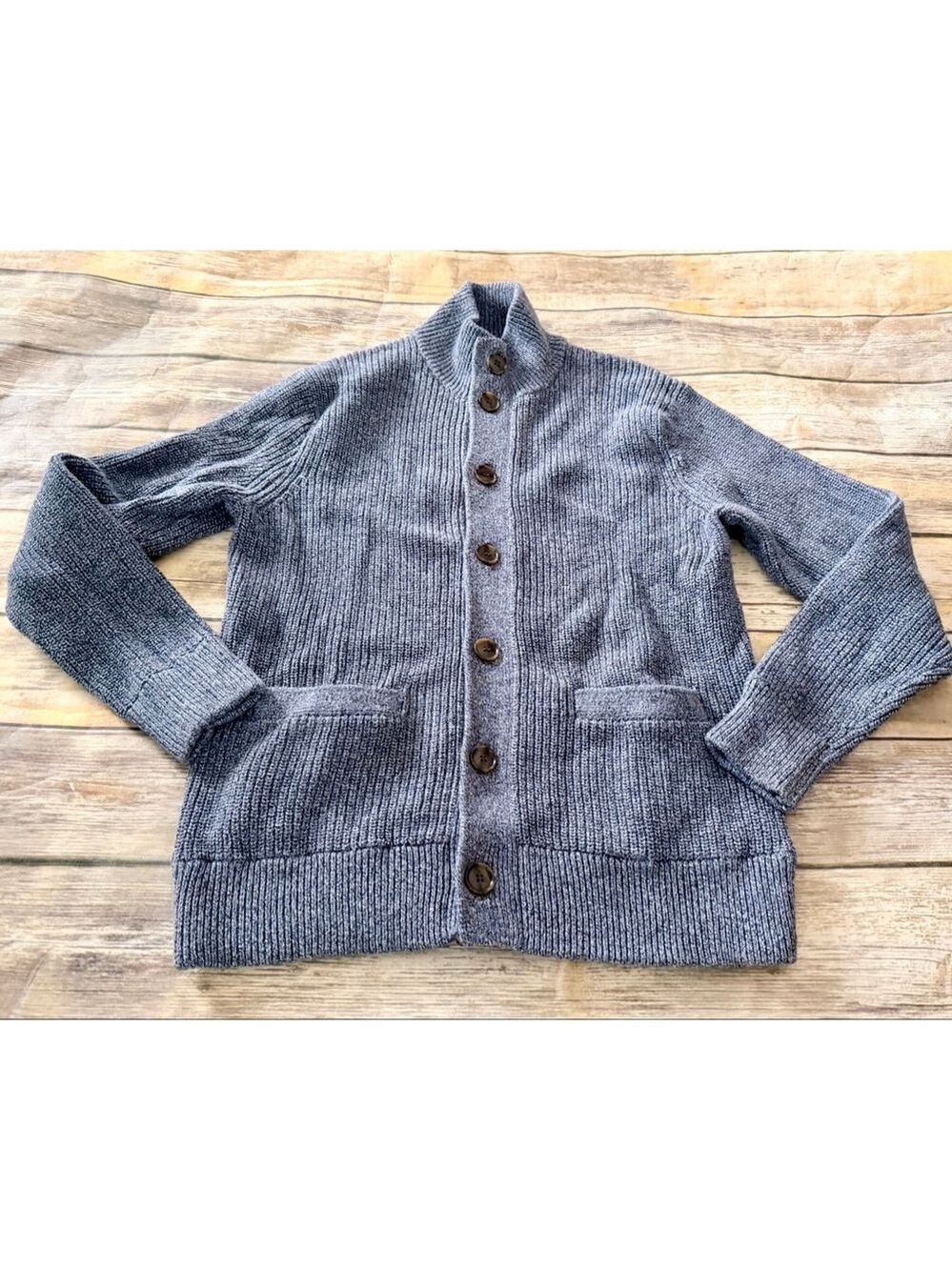 J CREW CARDIGAN COTTON SWEATER